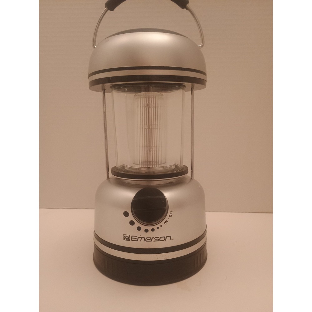 Emerson 12 LED P Lantern Indoor/Outdoor Handheld/Hook Freestand Adjustable Light